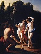 Pieter van der Werff Deux femmes dansant devant un berger jouant du pipeau, dit aussi Nymphes dansant oil painting artist